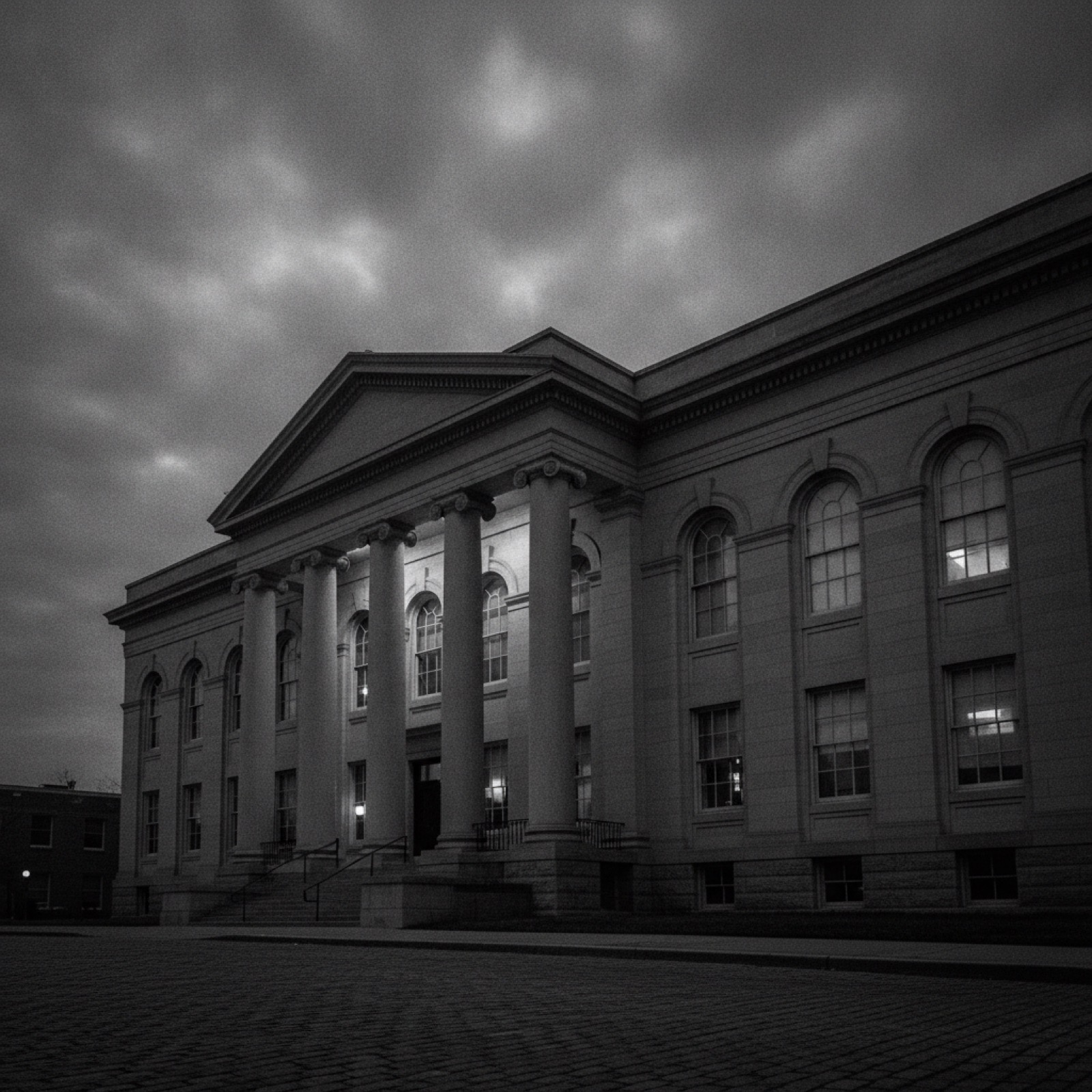 The Nassau County courthouse